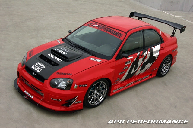 GTC-300 67" Carbon Fiber Adjustable Wing- 2002-2007 Subaru WRX/STI
