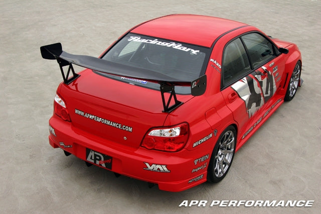 GTC-300 67" Carbon Fiber Adjustable Wing- 2002-2007 Subaru WRX/STI