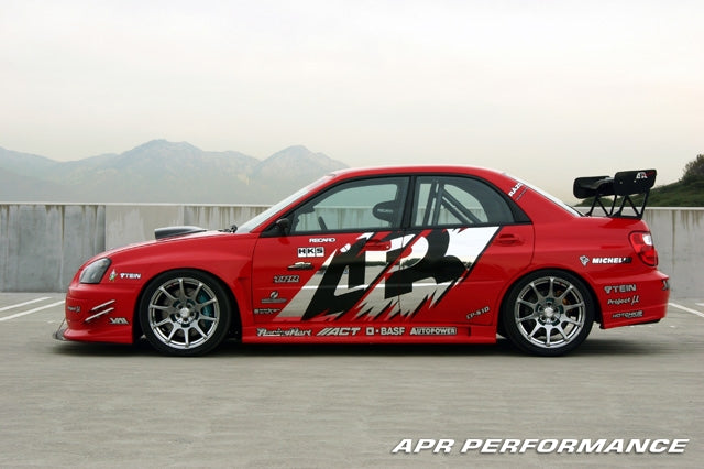 GTC-300 67" Carbon Fiber Adjustable Wing- 2002-2007 Subaru WRX/STI
