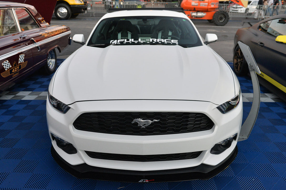 Carbon Fiber Front Wind Splitter-2015-2017 Ford S550 Mustang