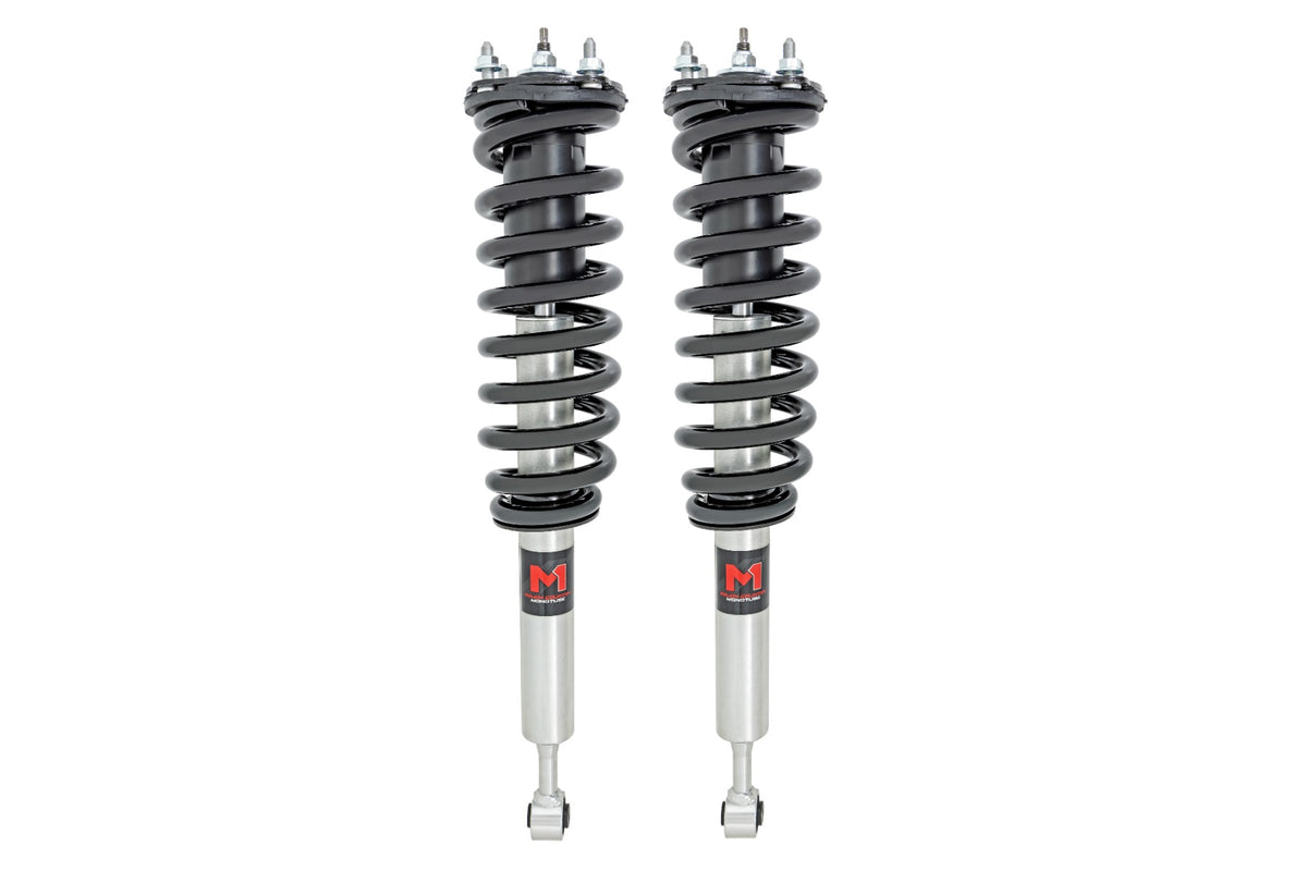 Rough Country M1 Loaded Strut Pair | Monotube | 3.5in | Toyota Tundra 4WD (2007-2021)