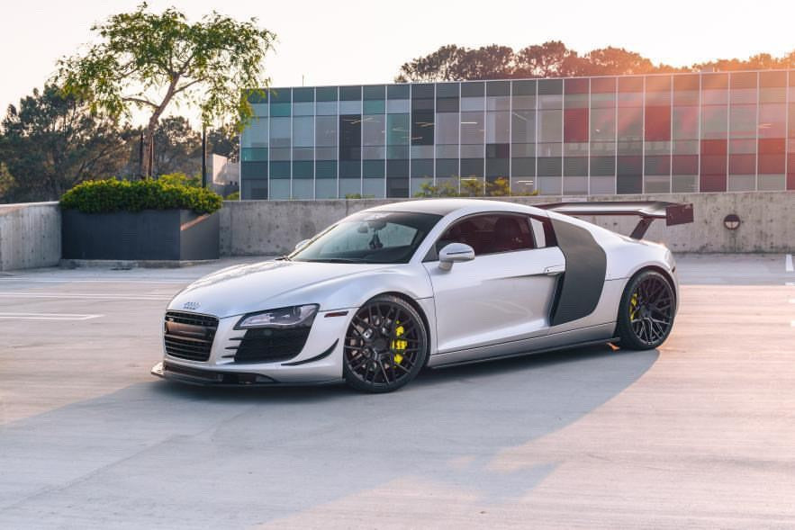 GTC-500 Carbon Fiber Adjustable Wing- 2008-2015 Audi R8