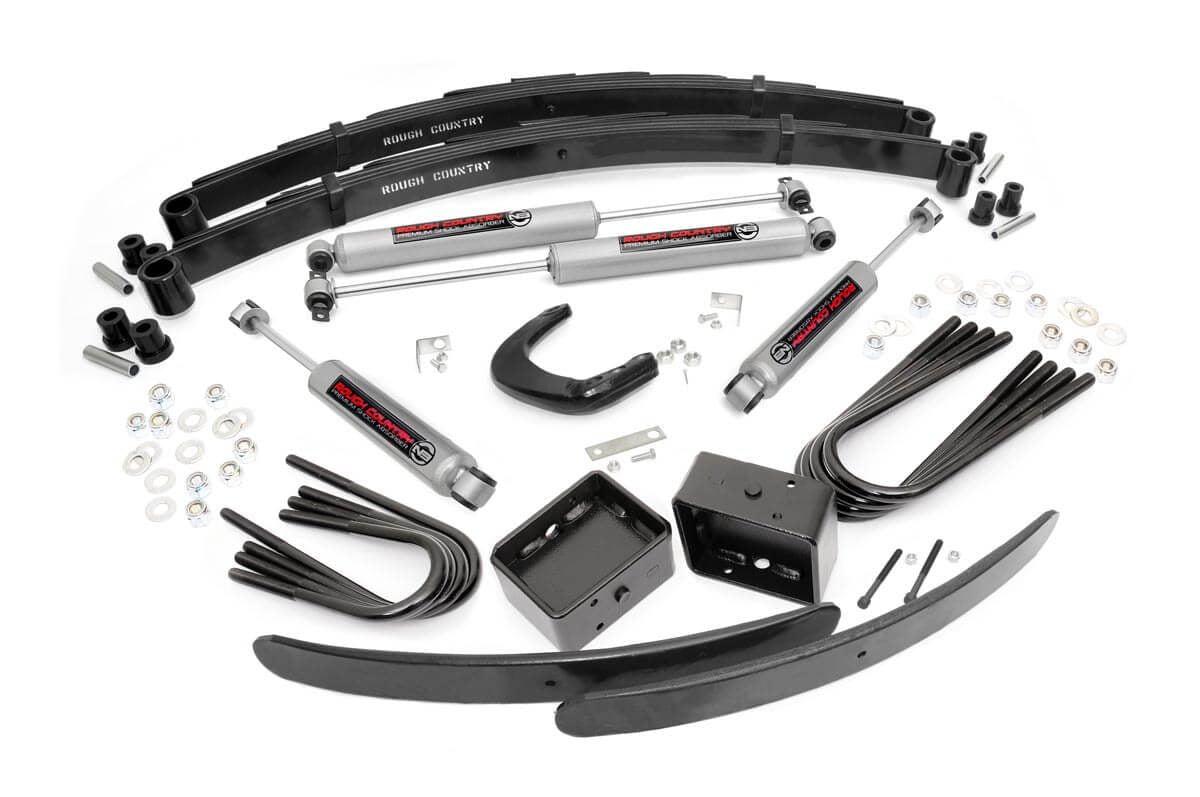 Rough Country 6 Inch Lift Kit | Chevy/GMC 3/4-Ton Suburban/C20/K20 Truck/C25/K25 Truck (73-76)