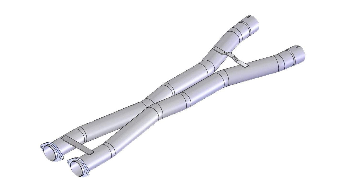 CORSA 3.0 in X-Pipe for 2012-2013 Chevrolet Corvette C6 ZR1 6.2L V8 (14331)