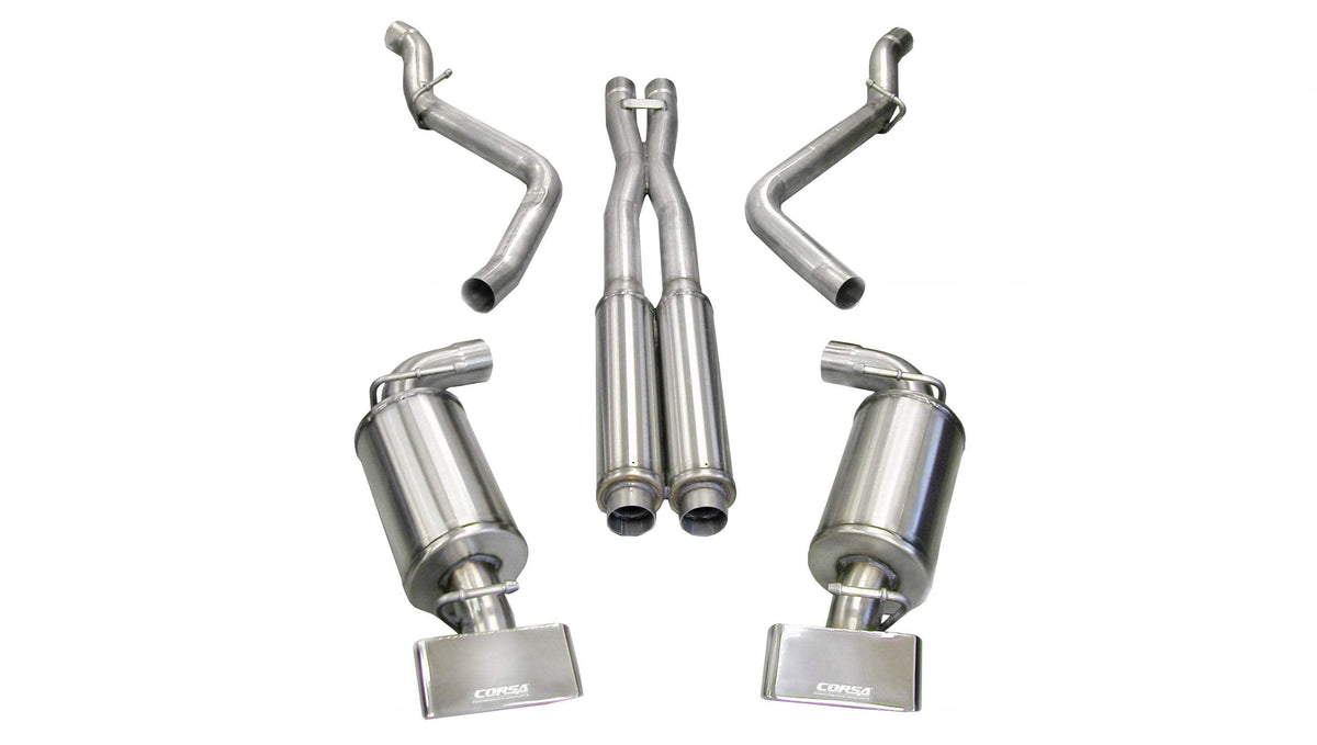 CORSA Xtreme 2.75 in Cat-Back GTX Tips for 2008-2010 Dodge Challenger SRT-8 6.1L V8 (14438)