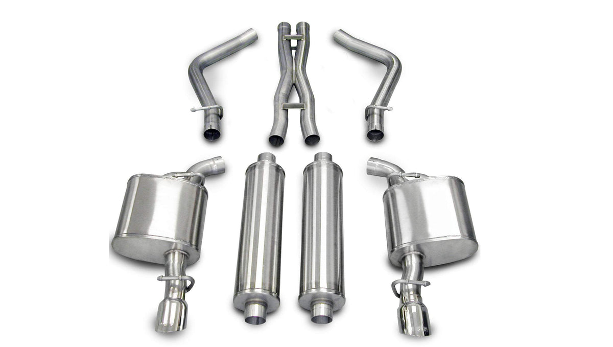 CORSA Xtreme 2.5 in Cat-Back Single 3.5 in Tips for 2005-2010 Chrysler 300 5.7L V8 (14439)