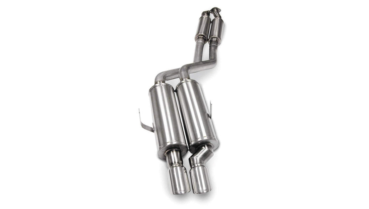 CORSA Sport 2.25 in Cat-Back 3.0 in Twin Tips for 1992-1999 BMW 325i/is 2.5L E36 - Coupe (14553)