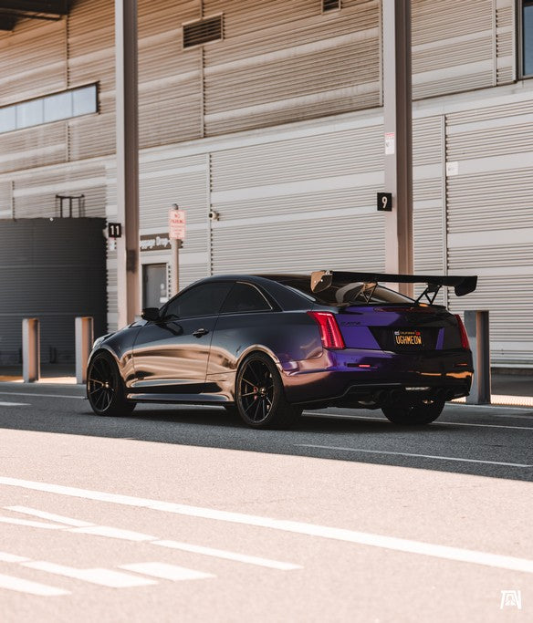 GTC300 Carbon Fiber Adjustable Wing-2016-2019 Cadillac ATS-V