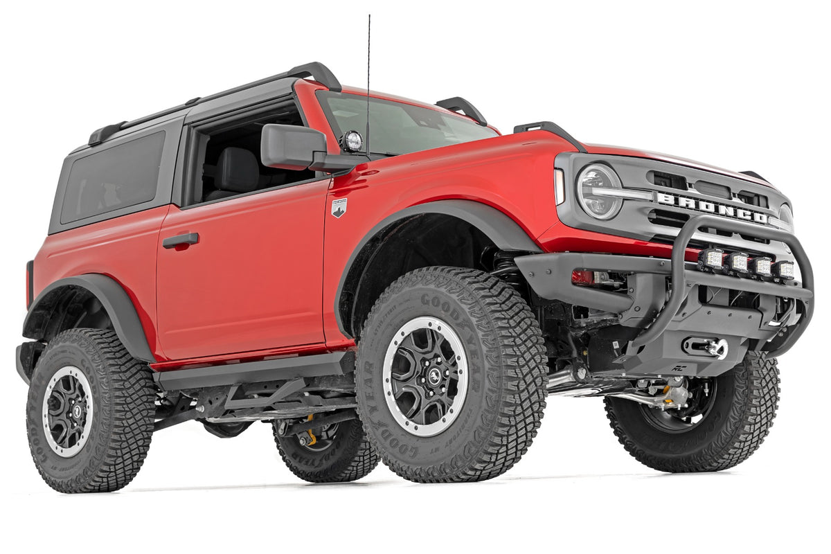 Rough Country 2.5 Inch Lift Kit | Sasquatch | Ford Bronco 4WD (2021-2026)