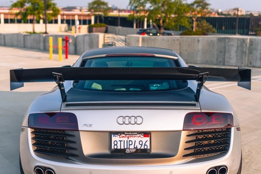 GTC-500 Carbon Fiber Adjustable Wing- 2008-2015 Audi R8