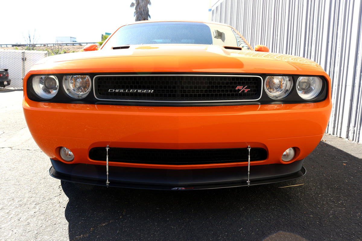 Dodge Challenger RT/ SXT Carbon Fiber Front Wind Splitter 2011 - 2014