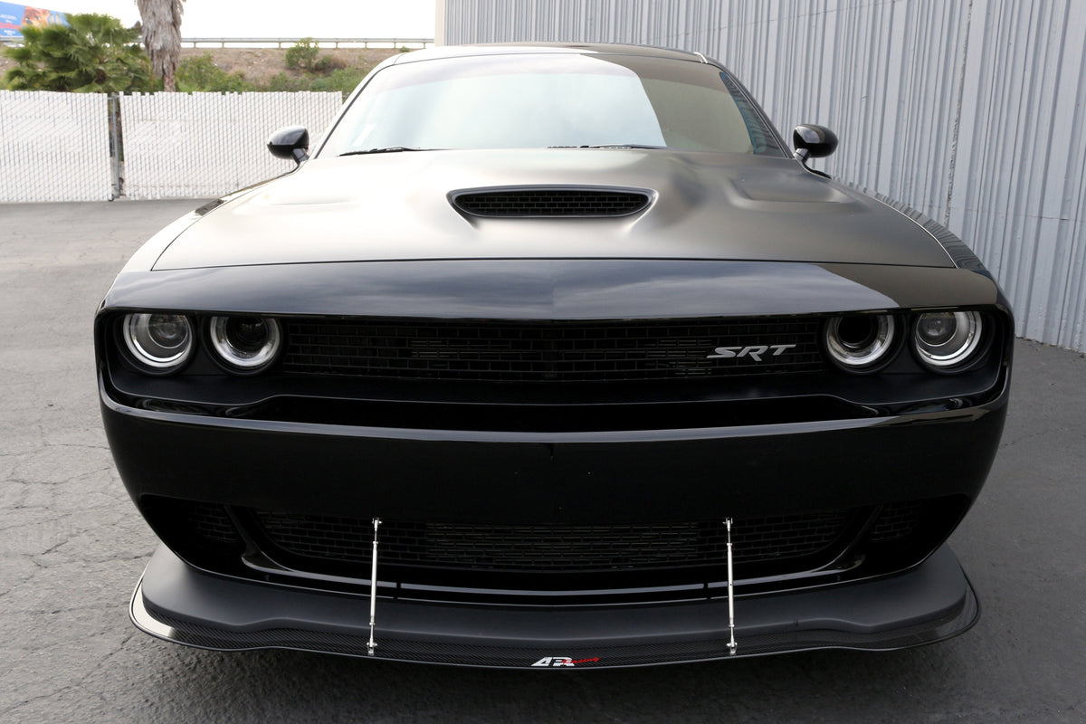 Dodge Challenger Hellcat Carbon Fiber Front Wind Splitter 2015 - 2023