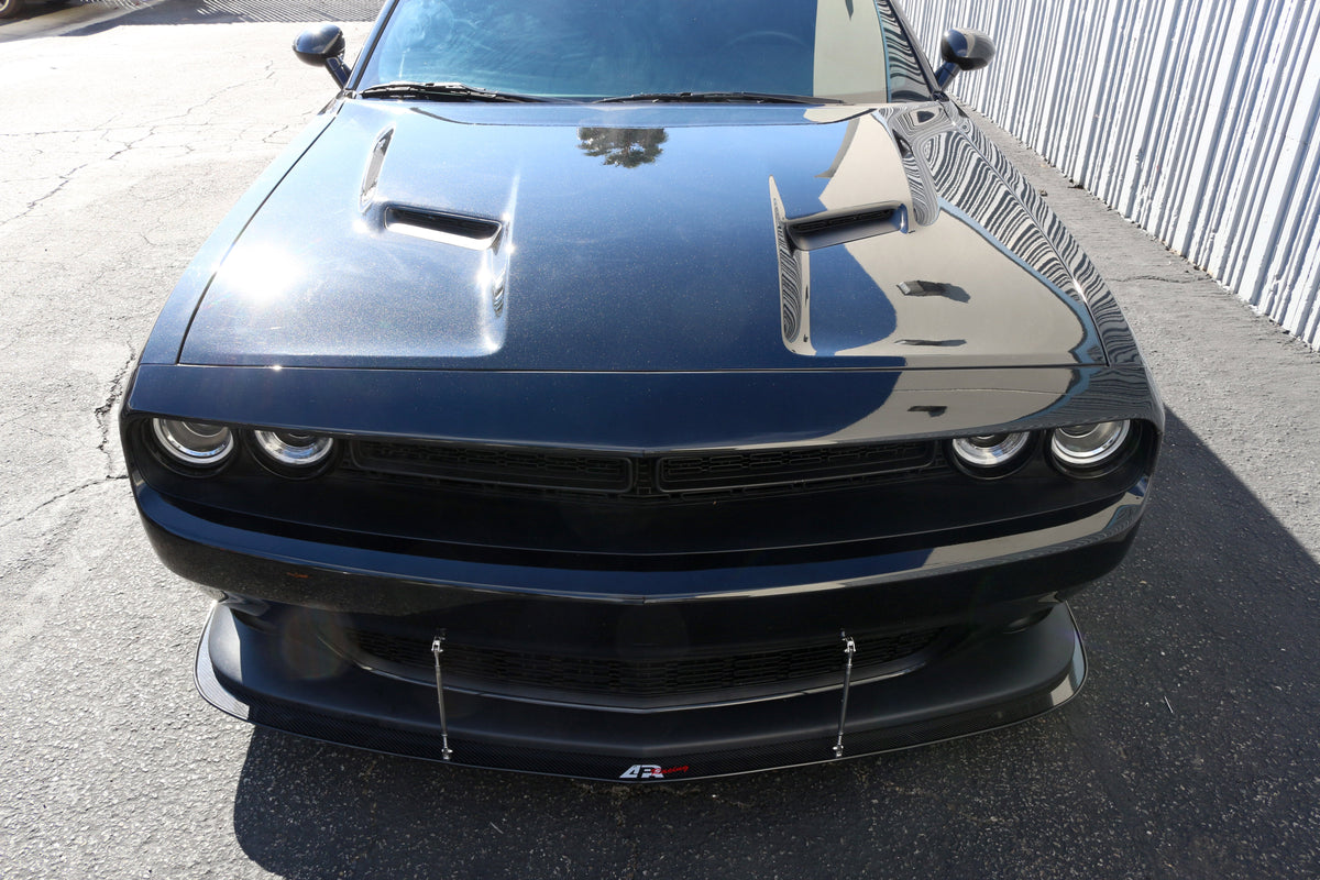 Dodge Challenger Scat Pack/ SRT Carbon Fiber Front Wind Splitter 2015 - 2023