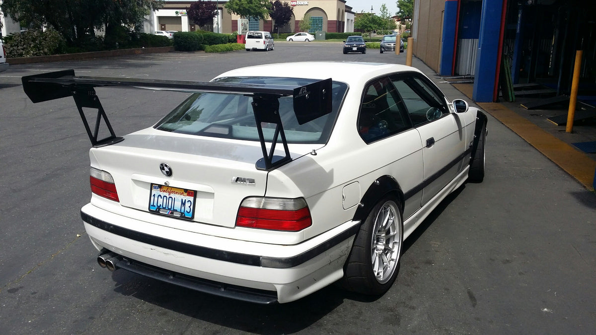 GT-250 Carbon Fiber Adjustable Wing-BMW E36 Coupe