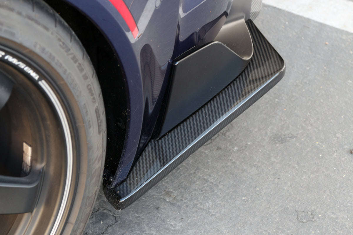 Carbon Fiber Rear Bumper Skirts- Toyota Supra A90/91 2020-2023