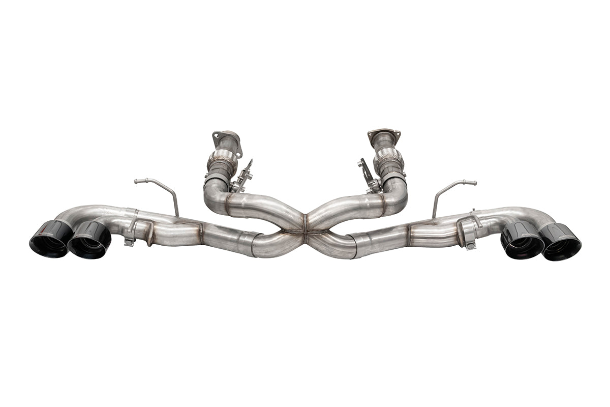 CORSA 3.0 in Cat-Back 4.5 in Pro-Series Tips for 2020-2026 Chevrolet Corvette C8 6.2L V8 - Coupe (Without Factory NPP) (21102)