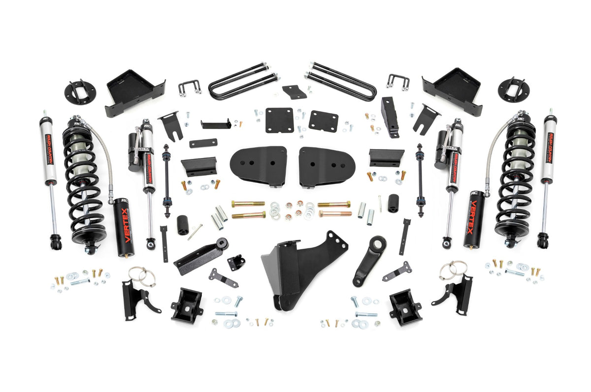 Rough Country 4.5 Inch Coilover Conversion Lift Kit | Ford F-250/F-350 Super Duty (2023-2026)