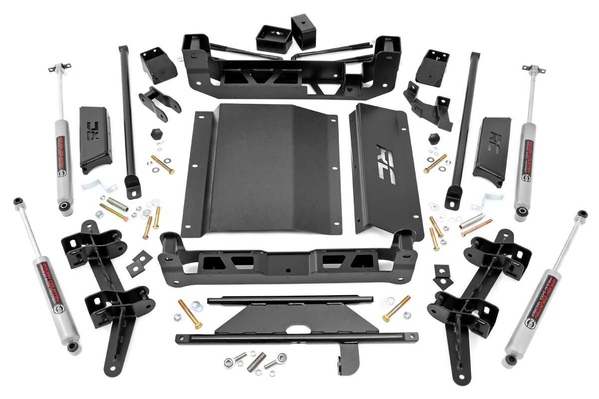 Rough Country 4 Inch Lift Kit | Chevy/GMC K1500 Truck/SUV 4WD (1988-1999)