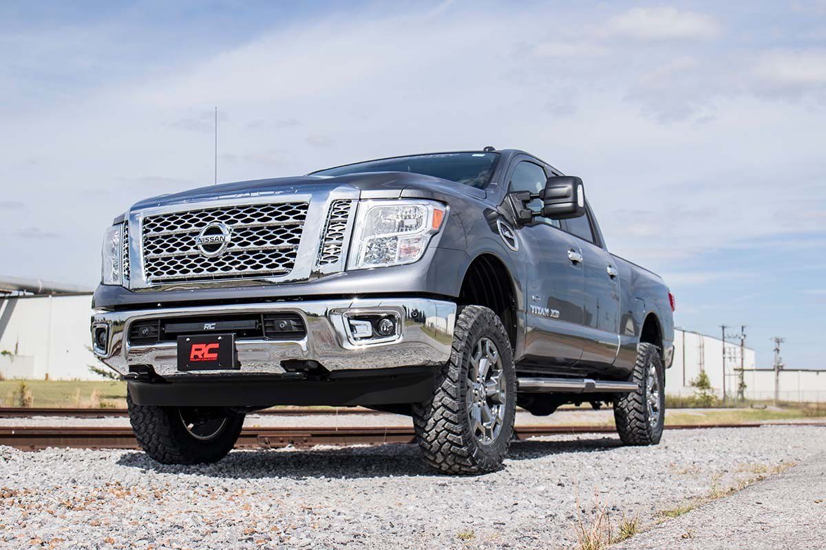 Rough Country 3 Inch Lift Kit | Nissan Titan XD 2WD/4WD (2016-2024)