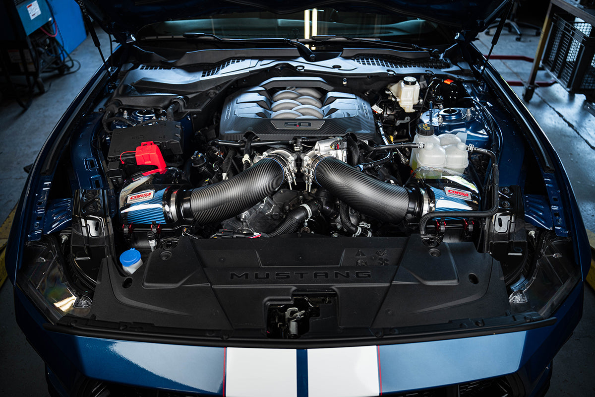 CORSA 2024+ Ford (S650) Mustang GT 5.0L & Dark Horse Carbon Fiber Air Intake System