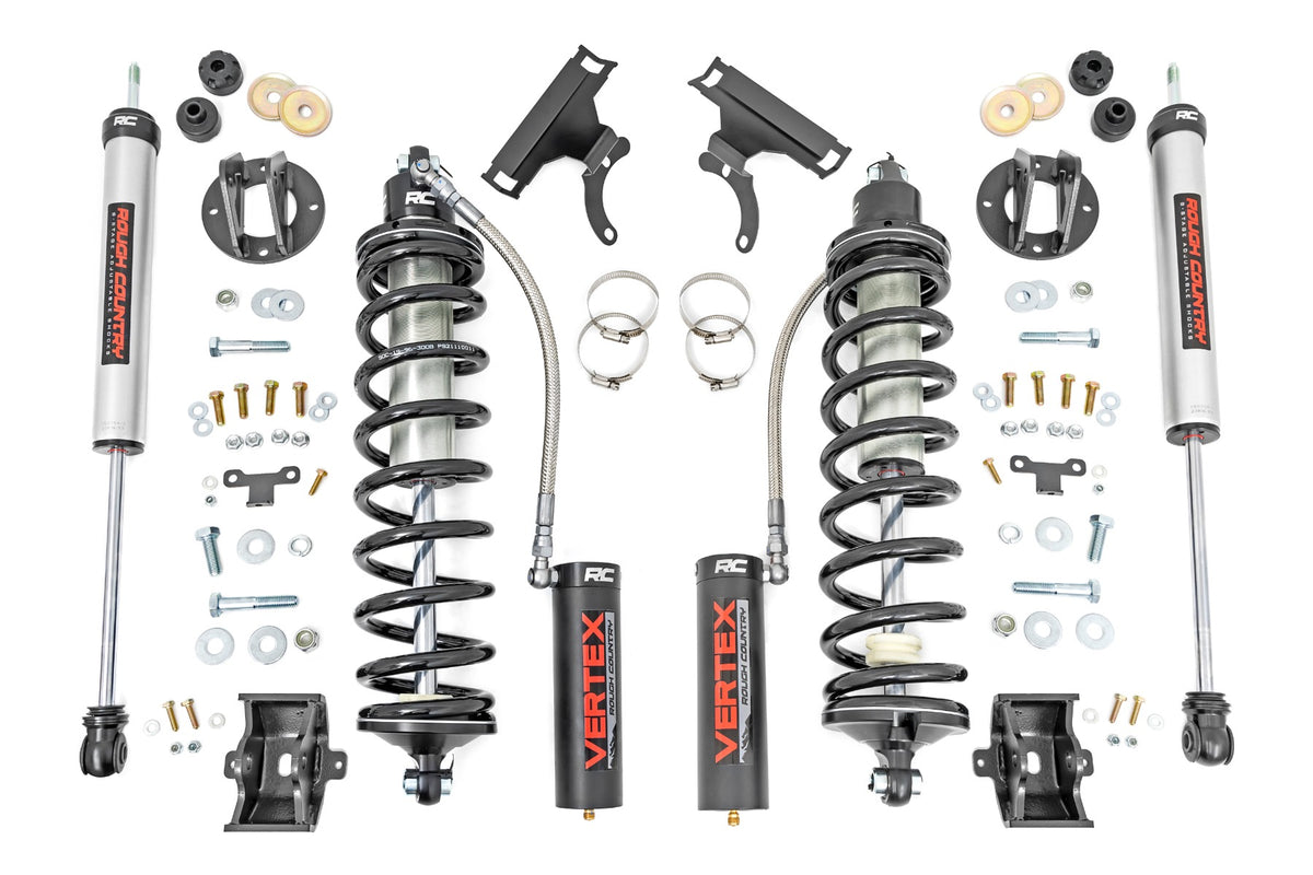 Rough Country 3 Inch Coilover Conversion Upgrade Kit | Ford F-250/F-350 Super Duty (05-22)