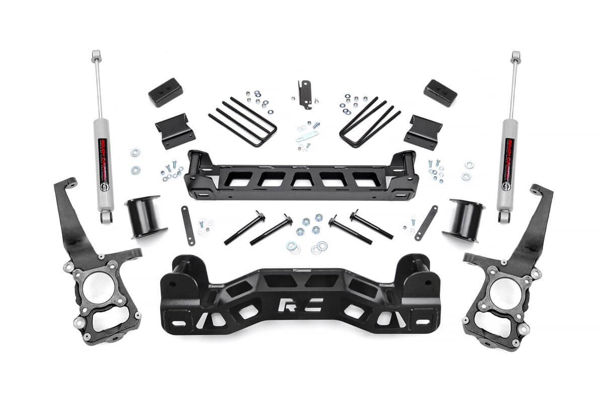 Rough Country 4 Inch Lift Kit | Ford F-150 2WD (2009-2010)