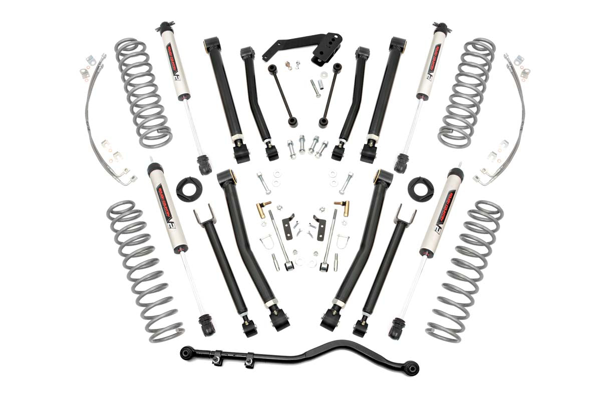 Rough Country 4 Inch Lift Kit | 2-Door | Jeep Wrangler JK 4WD (2007-2018)
