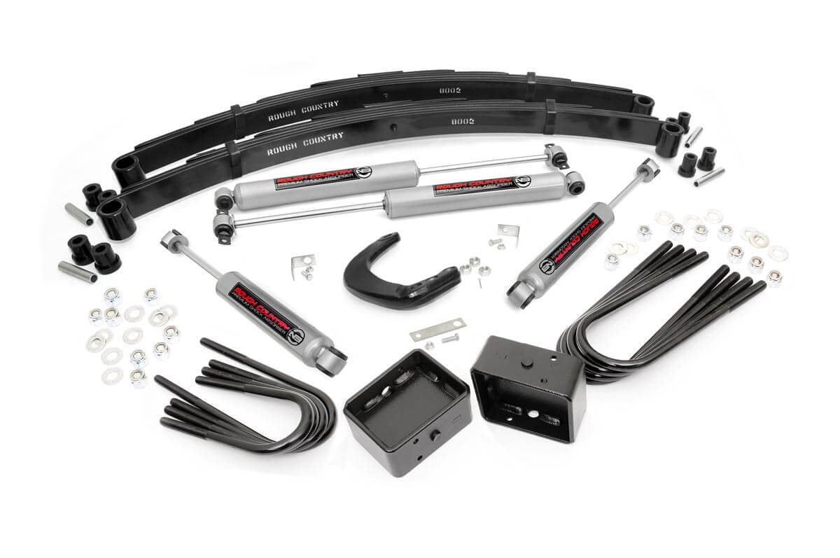 Rough Country 4 Inch Lift Kit | Chevy/GMC Half Ton 4WD (1977-1991)