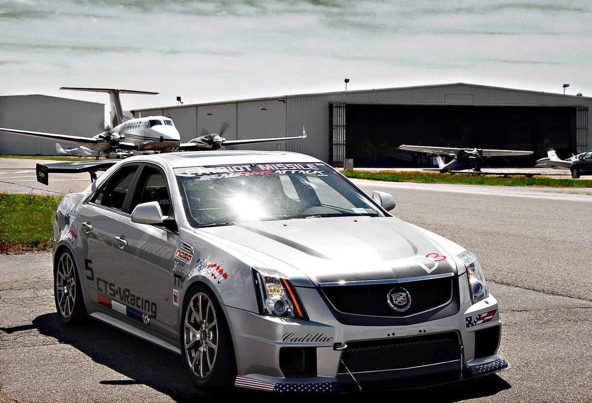 GTC-500 Carbon Fiber Adjustable Wing-2008 - 2015 Cadillac CTS-V Sedan