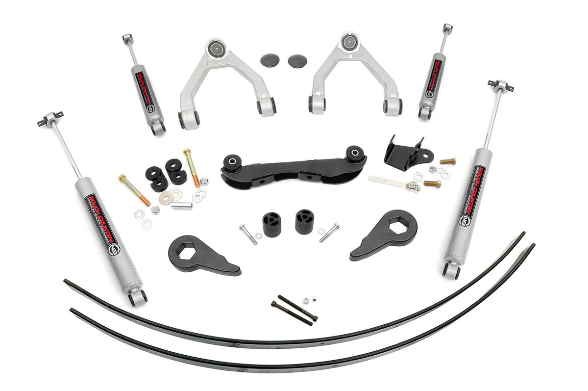 Rough Country 2-3 Inch Lift Kit | Chevy/GMC K1500 Truck/SUV (88-99)