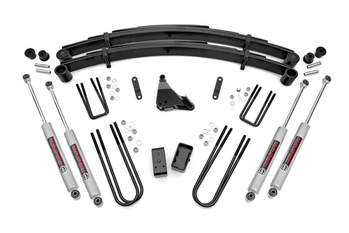 Rough Country 4 Inch Lift Kit | Ford F-250/F-350 Super Duty 4WD (1999-2004)