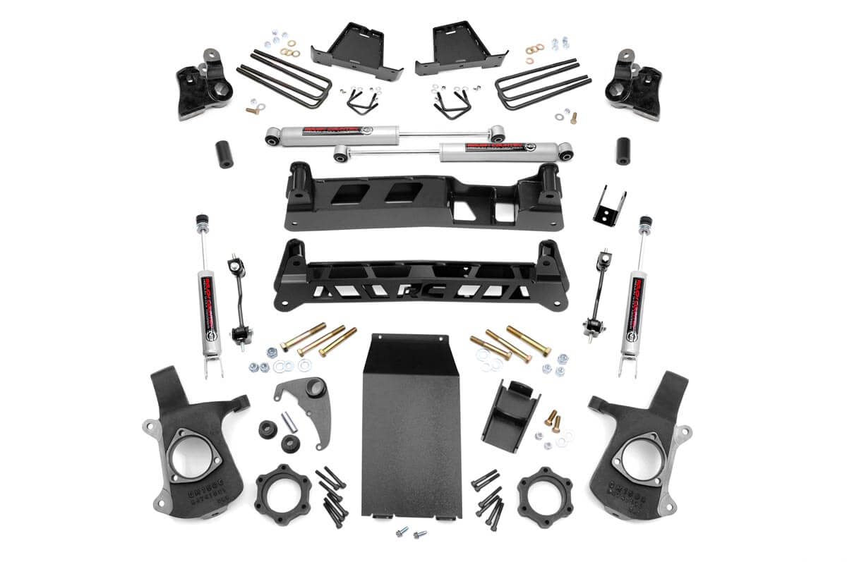 Rough Country 6 Inch Lift Kit | Chevy Silverado & GMC Sierra 1500 4WD (1999-2006 & Classic)