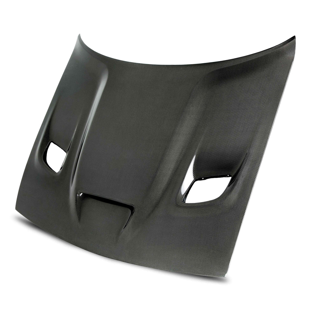 Anderson Composites Type-OE carbon fiber hood for 2015-2023 Dodge Challenger Hellcat