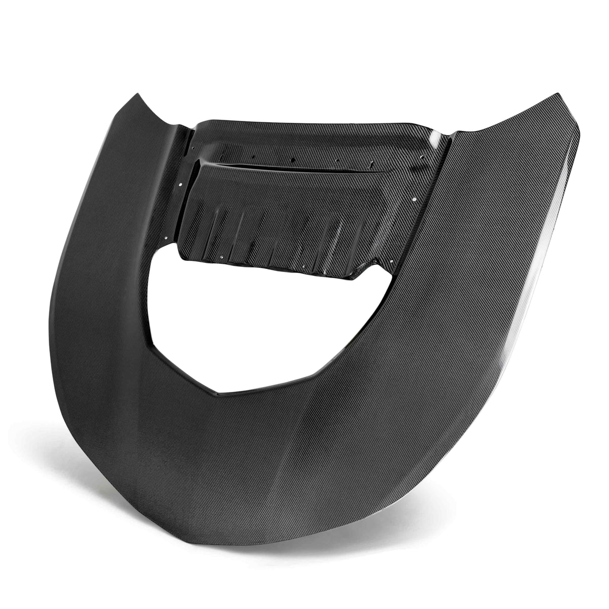 Anderson Composites Type-OE double sided carbon fiber hood without hood insert for 2017-2023 Chevrolet Camaro ZL1