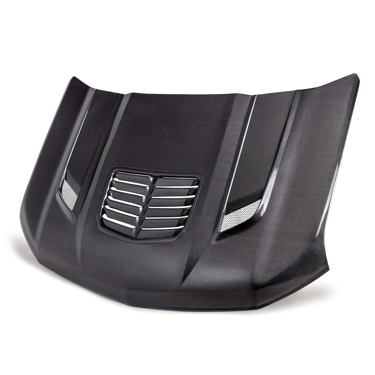 Anderson Composites Type-T2 carbon fiber hood for 2020-2026 Chevrolet Silverado 1500