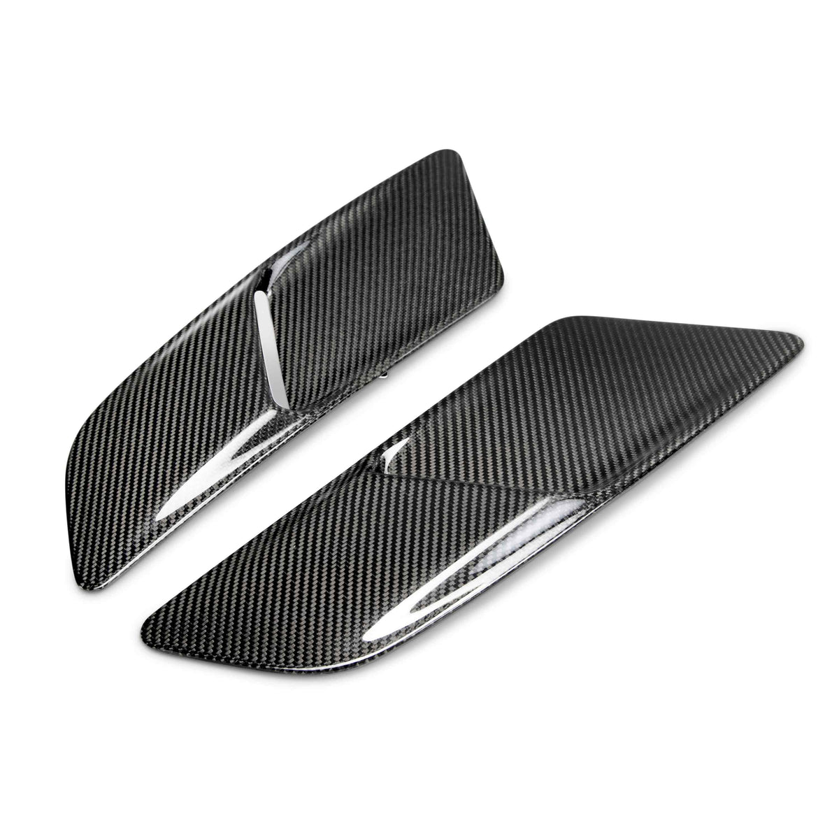 Anderson Composites Type-OE carbon fiber hood vents for 2015-2017 Ford Mustang GT