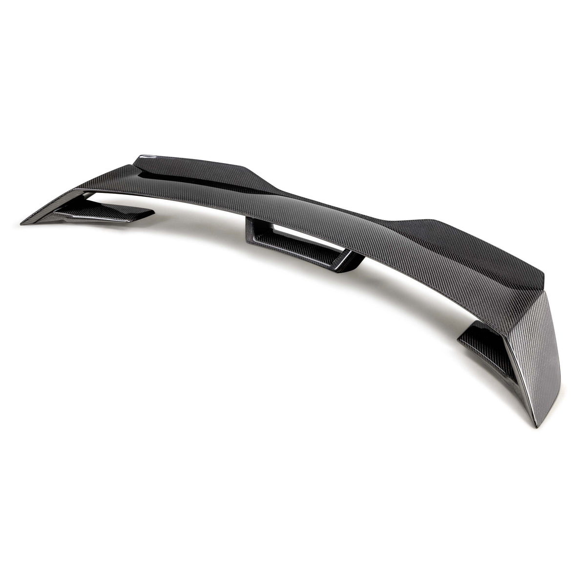 Anderson Composites Type-GTG carbon fiber rear spoiler w/Gurney Flap for 2024-2026 Ford Mustang