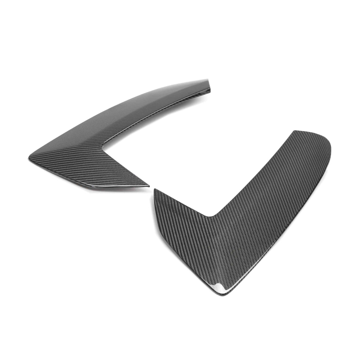 Anderson Composites Carbon fiber side scoop trim for 2020-2025 Chevrolet C8 (PAIR)