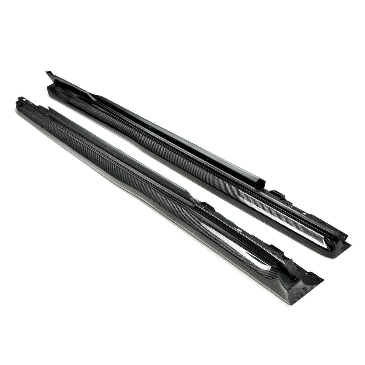 Anderson Composites Type-Z28 carbon fiber side skirts for 2014-2015 Chevrolet Camaro