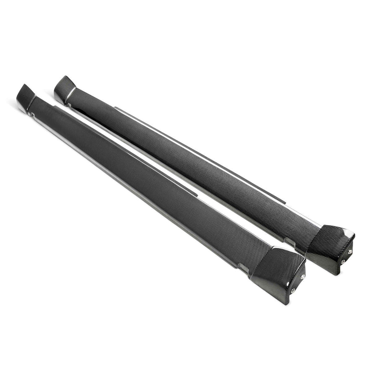 Anderson Composites Type-WB Carbon fiber rocker panel for 2018-2023 Dodge Challenger Widebody