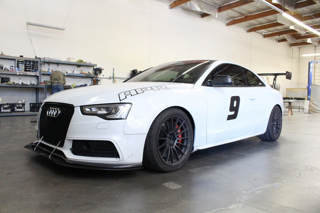 Carbon Fiber Front Wind Splitter - 2013-2017 Audi S5 /RS5 (Stock Bumper)