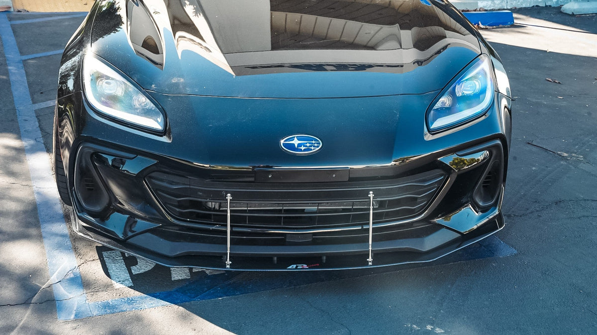 Carbon Fiber Wind Splitter w/ Rods-Subaru BRZ 2022+