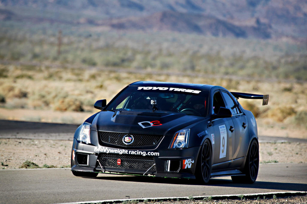 GTC-500 Carbon Fiber Adjustable Wing-2008 - 2015 Cadillac CTS-V Sedan