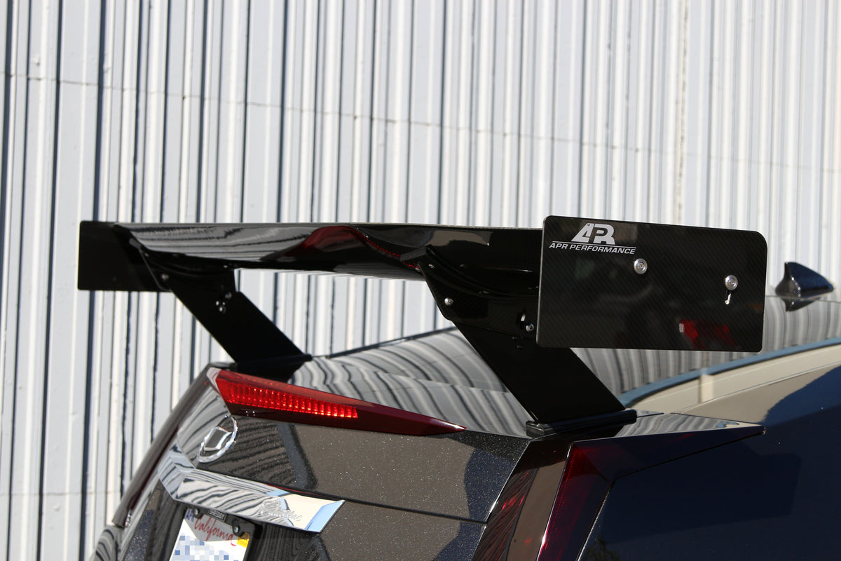 GTC-500 Carbon Fiber Adjustable Wing-2011-2015 Cadillac CTS-V Coupe
