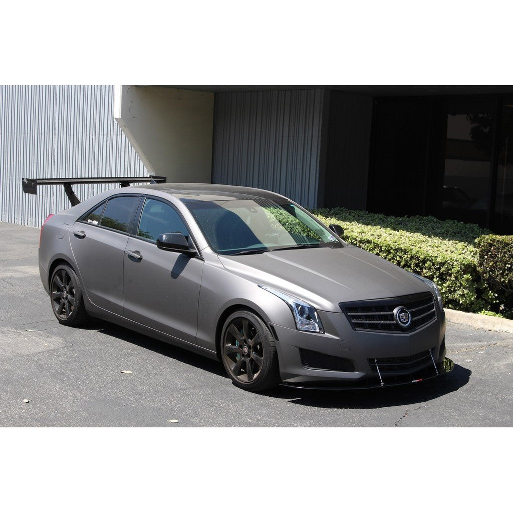Carbon Fiber Front Wind Splitter-2012-2019 Cadillac ATS Sedan