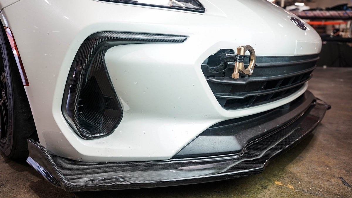 Carbon Fiber Front Bumper Scoop- 2022+ Subaru BRZ