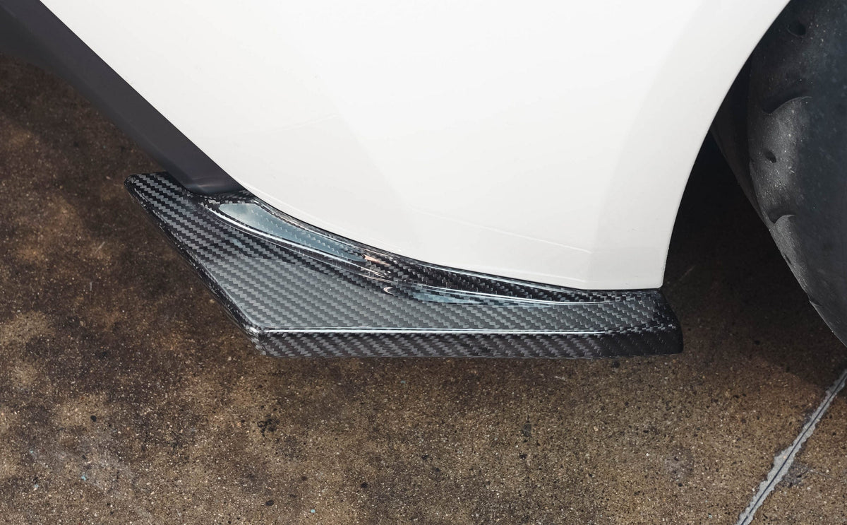 Carbon Fiber Rear Bumper Skirts- 2022+ Toyota GR86/ Subaru BRZ