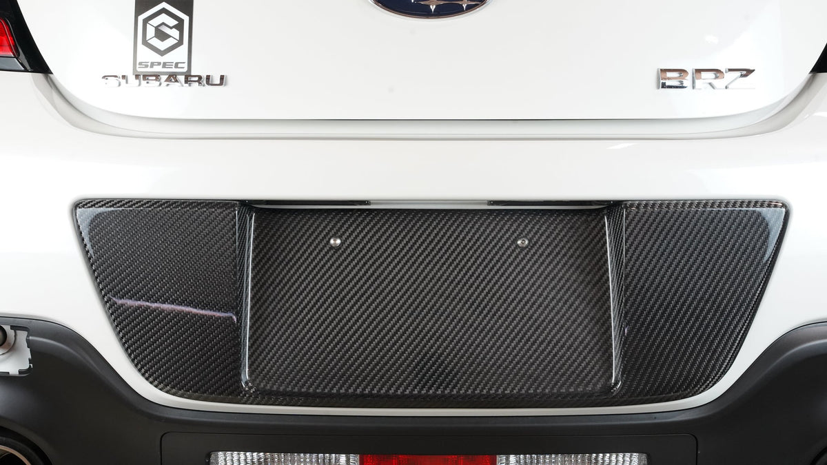 Carbon Fiber License Plate Frame- Toyota GR86/ Subaru BRZ 2022+