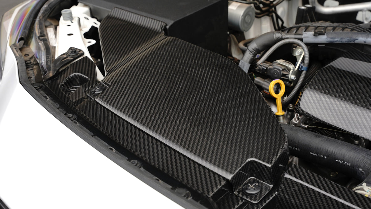 Carbon Fiber Radiator Cooling Plate and Intake Enhancement Kit- Subaru WRX 2022-UP