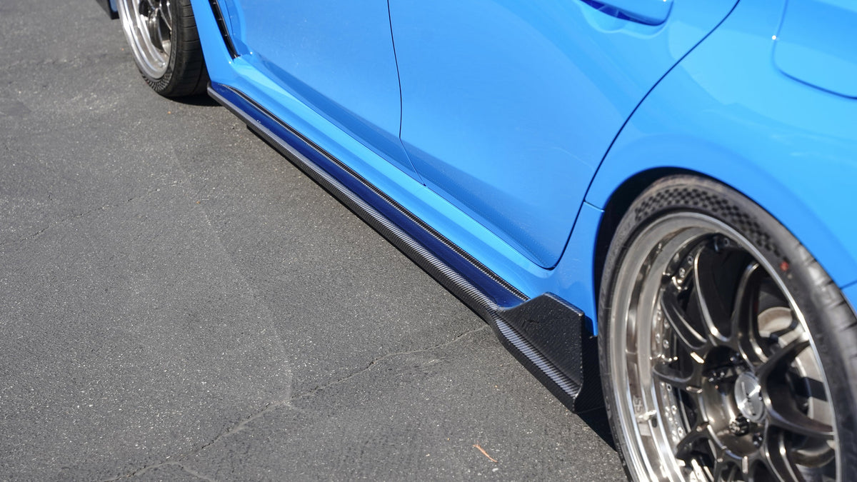 Carbon Fiber Side Rocker Extensions/ Side Skirt -Honda FL5 Civic Type R 2023 - Current